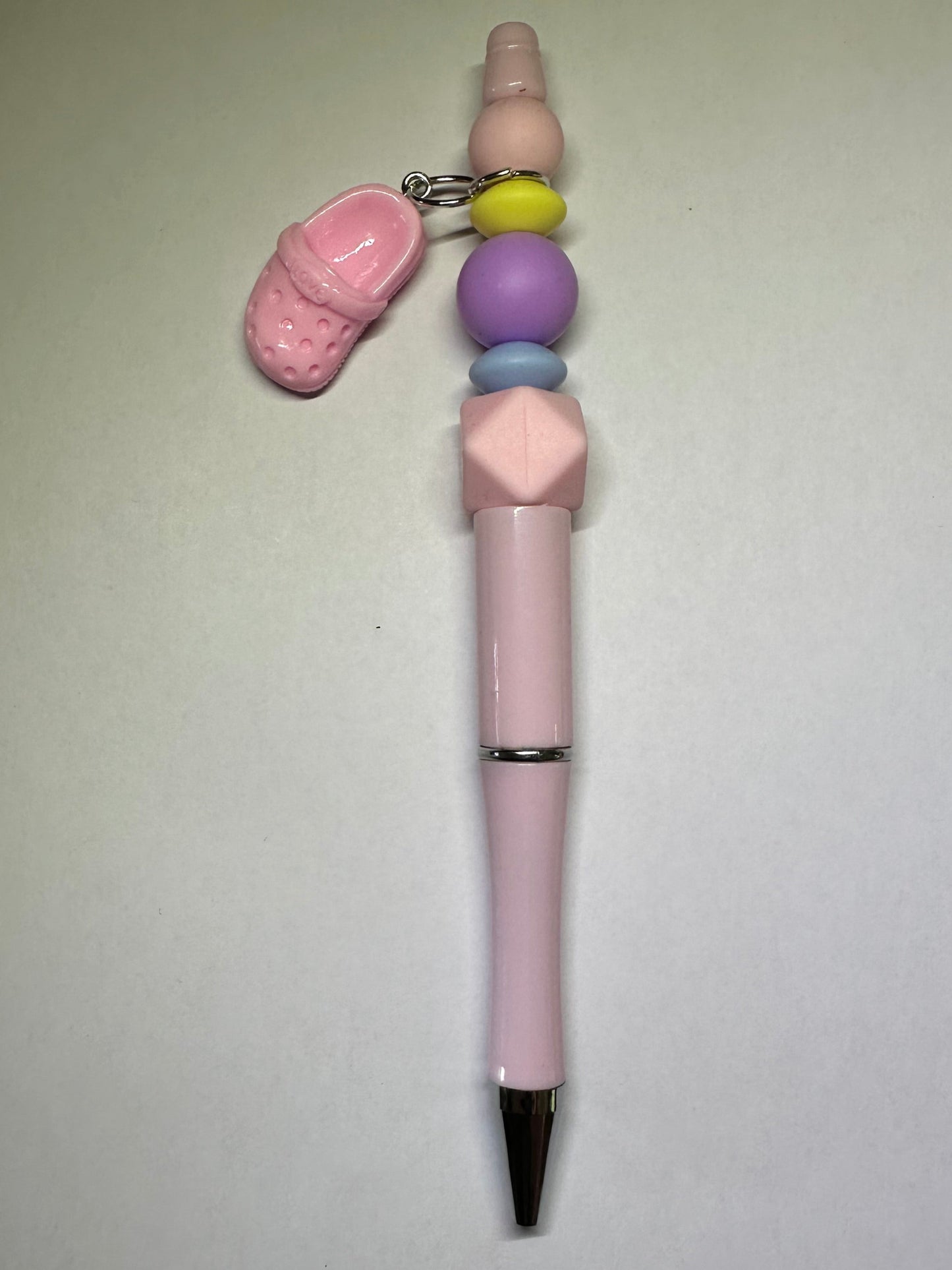 Pink croc pen