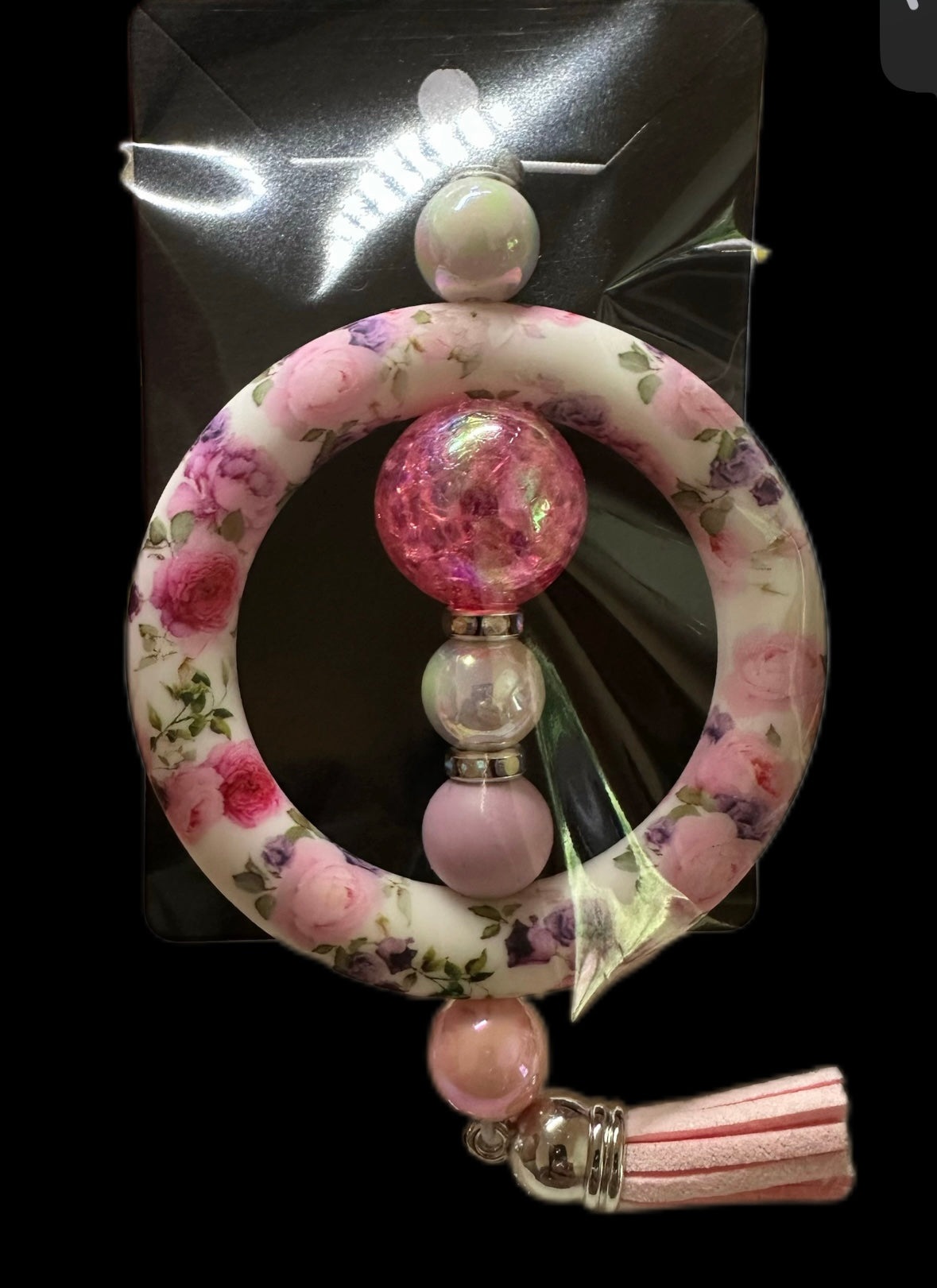 Car charm - Pink pastel