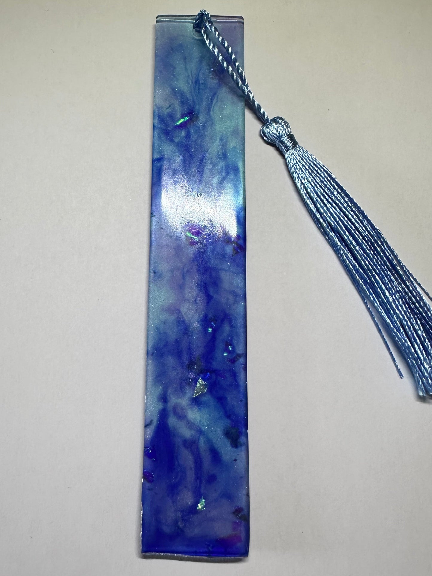Blue smoke bookmark