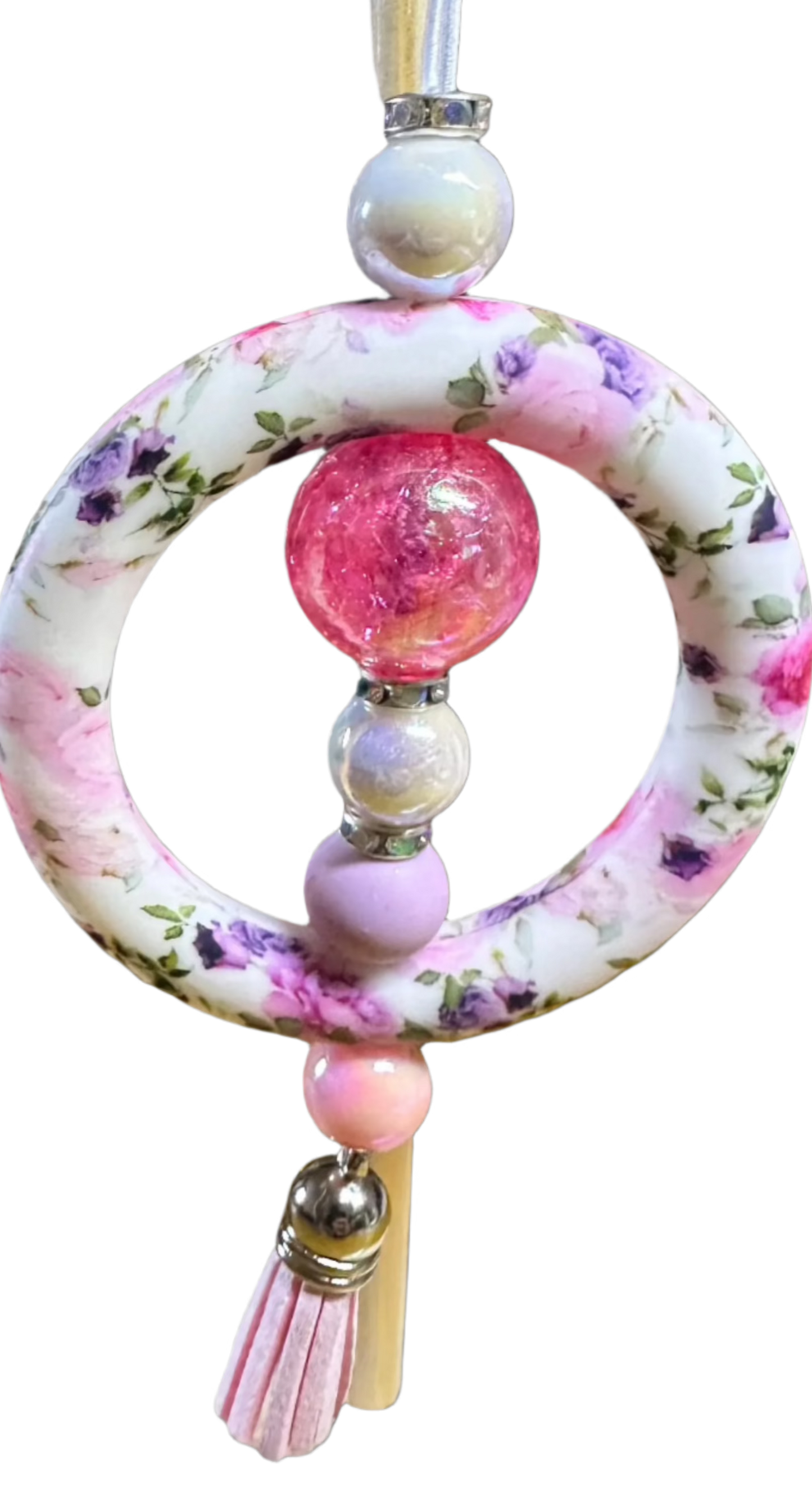 Car charm - Pink pastel