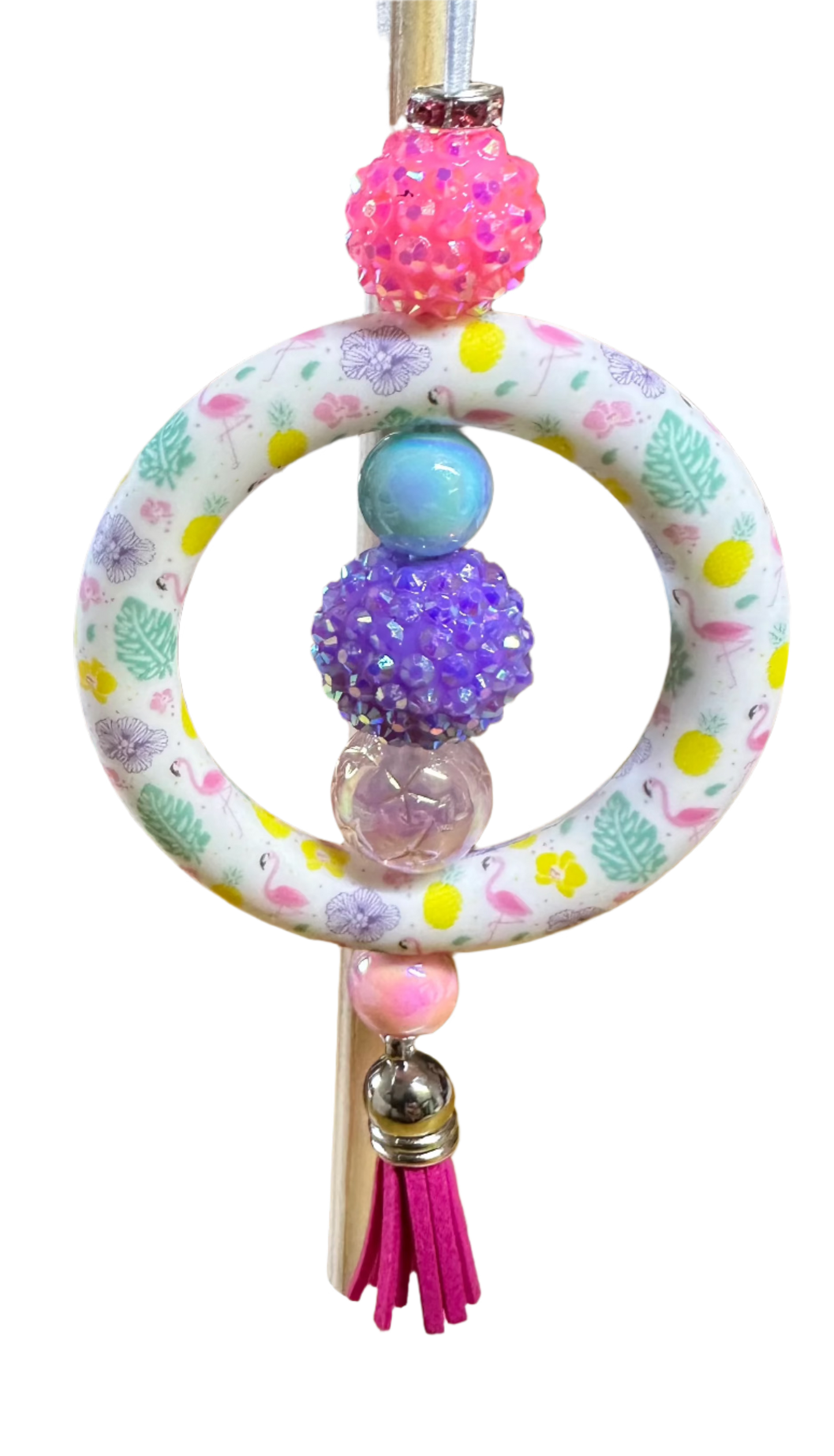 Car charm - Flamingo